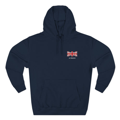 British & Proud Flag Jumper | Blue British & Proud Flag Jumper